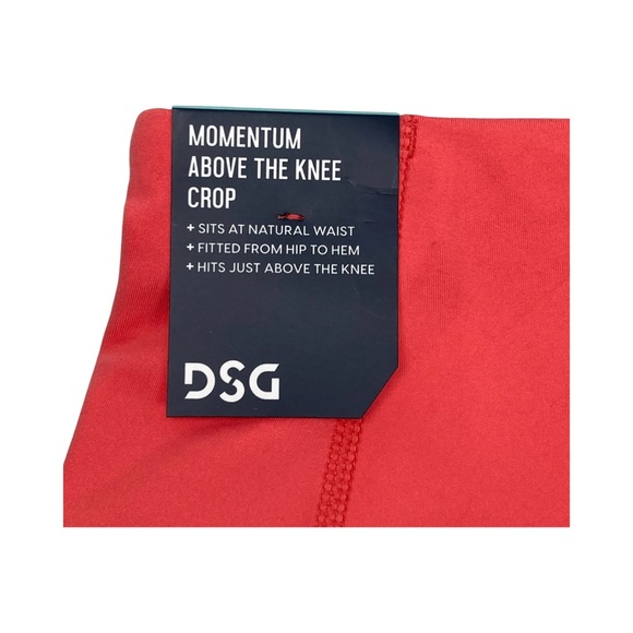 DSG Womens Momentum Performance Above The Knee Crop Tights Leggings Size S NWT - Picture 6 of 12